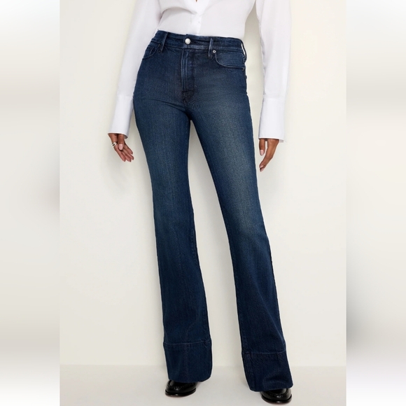 Good American Denim - Good American SOFT-TECH GOOD CLASSIC SLIM BOOTCUT JEANS